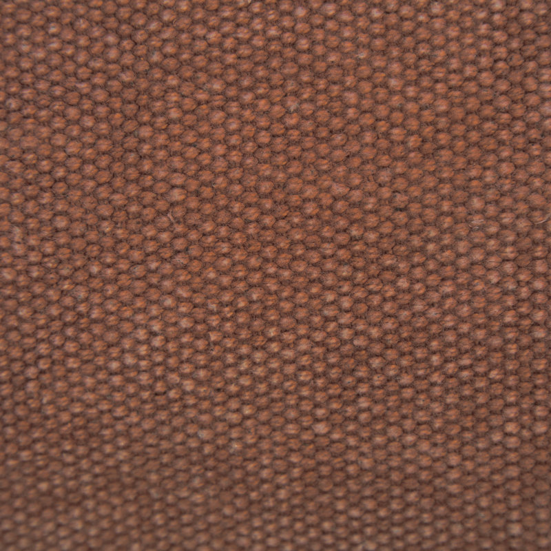 Rectangular Cotton Pillow Cover & Insert, Polyester/Polyfill, Brown Adobe