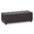 Hamilton 48"W Upholstered Vegan Leather Transitional Rectangular Lift-Up Storage Ottoman Bench with Nailhead Trim-469183907