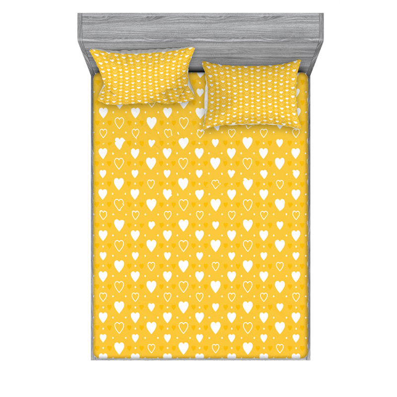 Microfiber Sheet Set, Full Sheet Set with 2 Pillowcases