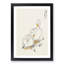 Two White Geese by Numata Kashu - Picture Frame Painting Print-55778015-55778011