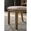 Ensemble de salle à manger en bois 5 pièces avec chaises rembourrées Windvale-849415728