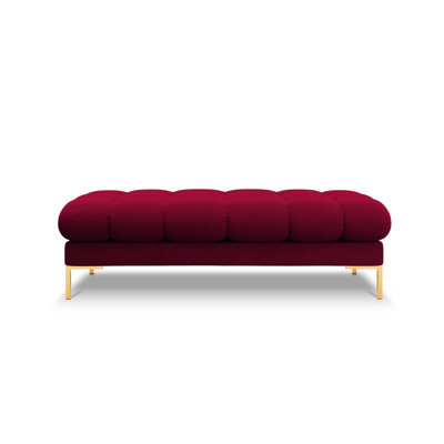 Asbell Polyester Upholstered Bench