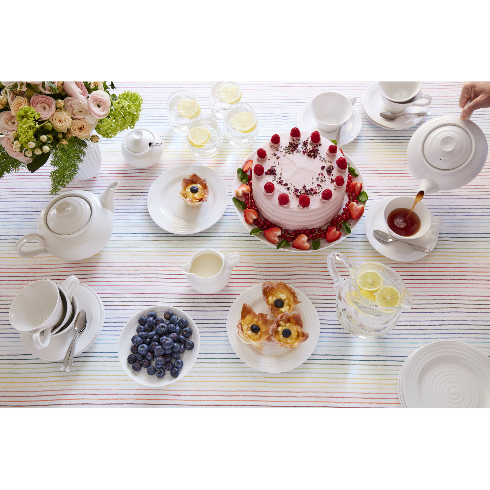 Sophie Conran White 8" Salad Plate, White