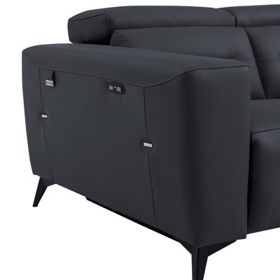 Cuir grainé avec fauteuil inclinable Global United