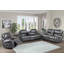 Causeuse inclinable en similicuir 78 po Wakita-1640964680