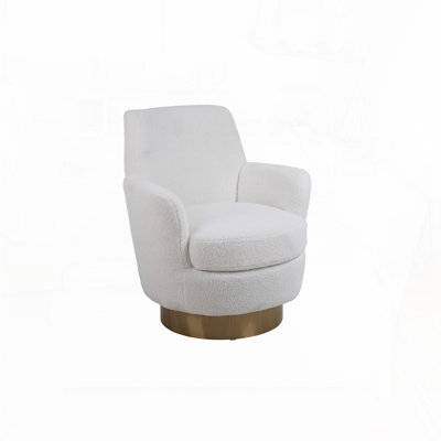 Swivel Barrel Chair