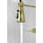 Wall Mounted Bridge Kitchen Faucet Gold - 360 Rotatable High Spout, 3 Functions Pull Down Nozzle, Dual Lever Control, Space Saving, Brass For Hygiene