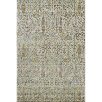 Premium Machine Washable Mayfield AMF2053 Americana Rug