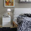 Delancey 40cm W Manufactured Wood Bedside Table-52192359