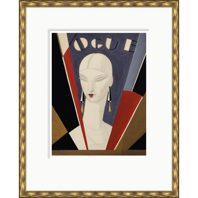 Couverture de Vogue, sculpture Art déco, Eduardo Garcia Benito, 1 mai 1926