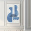 Pottery Forms I - Matted and Framed Under Acrylic Glass, Large Living Room Wall Art