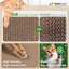 Lit rond à griffer pour chat, salon à griffes en carton, bol à chat réversible pour chats d'intérieur, planche à gratter durable pour chat, coussin de chaise à griffer pour chat, protecteur de meuble