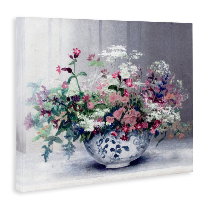 Vase Painterly Elegant, H 24 po x l 30 po