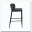 Tabouret de bar en cuir et structure en métal-1866941162
