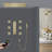 Remote Controlled Brushed Gold Thermostatic Shower System with Multi Functions