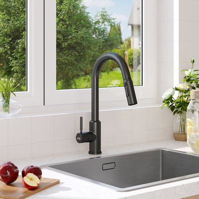 Living And Home Pull Down Kitchen Faucet