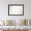 Miroir d'appoint mural encadré en bois Christina-Marie-529995997