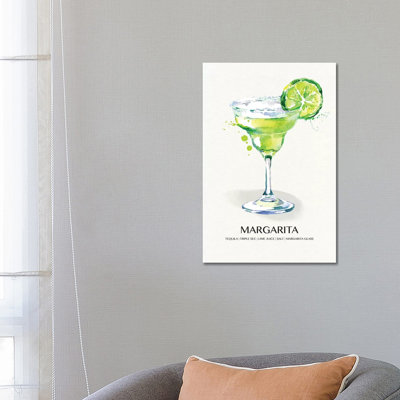 Margarita 1 Piece Wrapped Canvas Painting