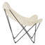 Papillon Metal Outdoor Armless Lounge Chair-21213306