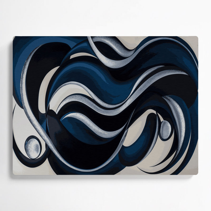 Biomorphic Abstraction 32 Grey Metal Wall Art, 11" H x 14" W