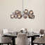 Lustre sphérique Spoutnik 12 lumières Hananiah-1130977888