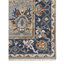 Tapis oriental en laine noué à la main gris / bleu / jaune Hillard-53153065