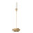 Tulip Top Golden Candle Holder Set-846177320