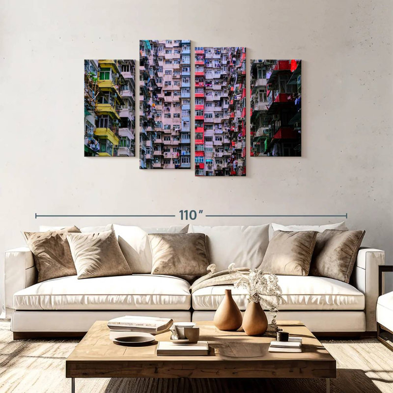 Lilie hong kong appartements, H 48 po x l 75 po