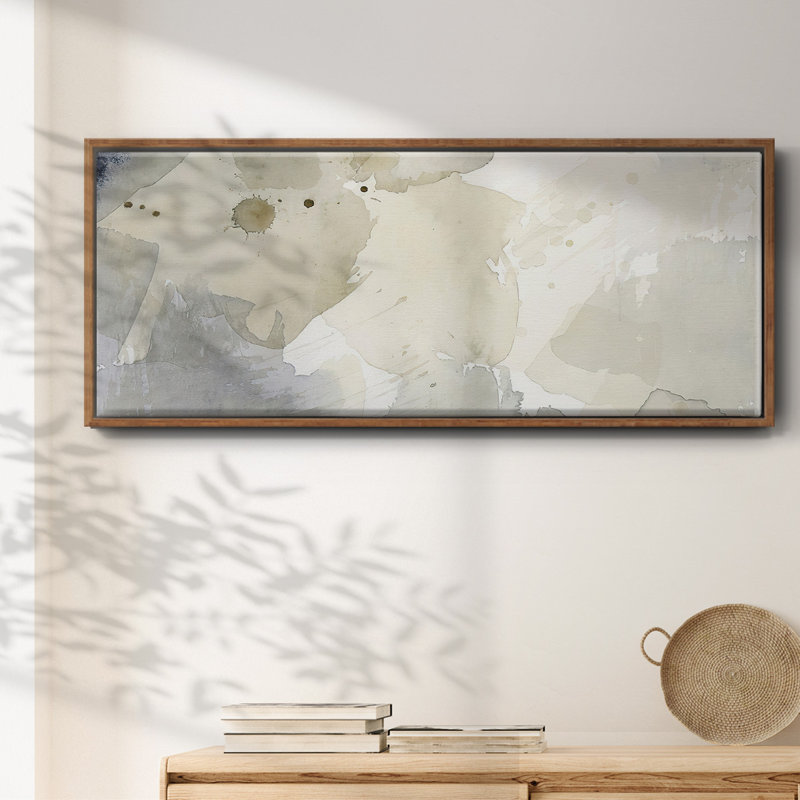 Bergamote séchée dans la brume I - toile encadrée