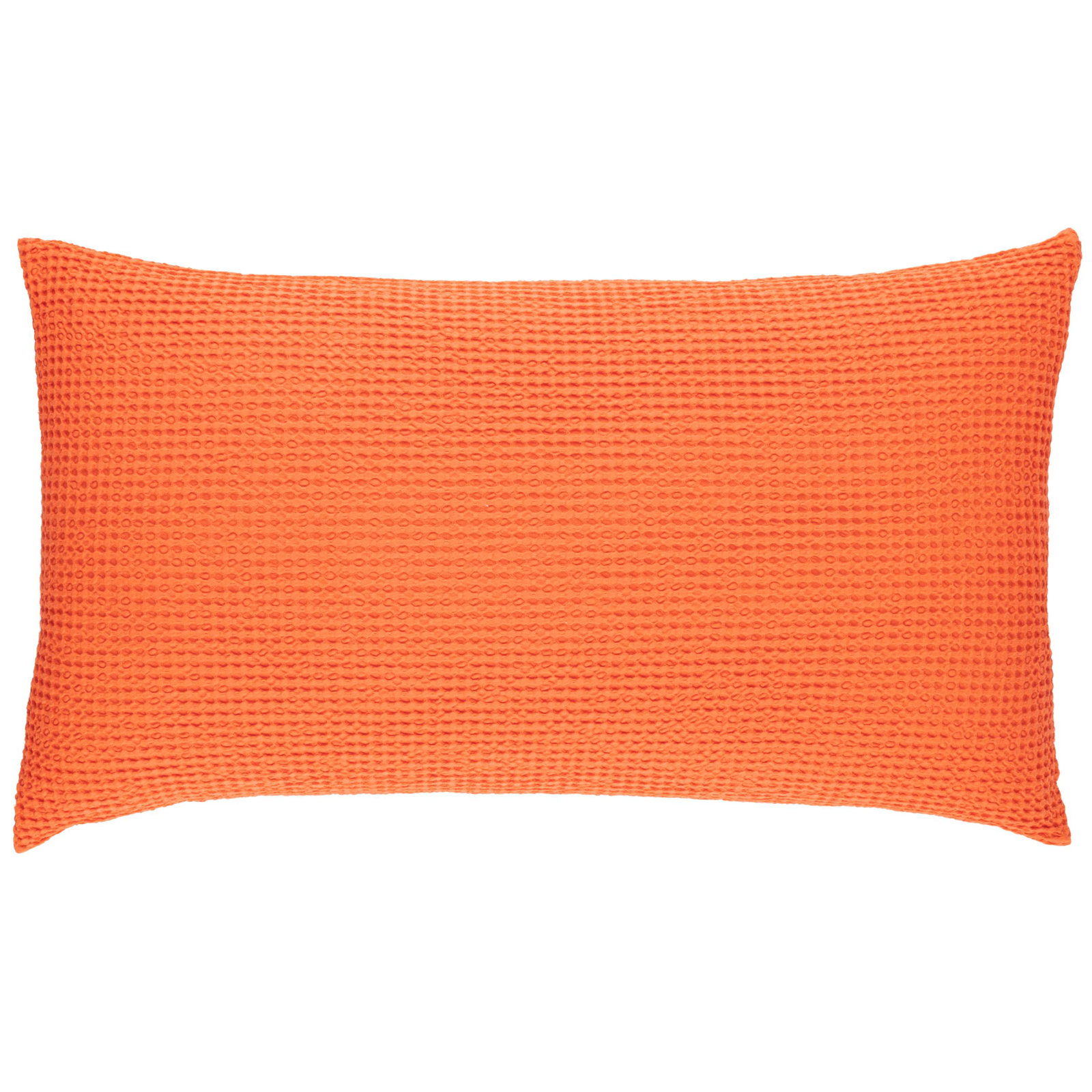Bubble Matelasse Sham, King, Tangerine