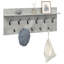 Wall-Mounted Coat Rack With Shelf Engineered Wood-1692554454