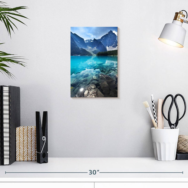 Alvord Moraine Lake Beauty, H 12 po x l 8 po