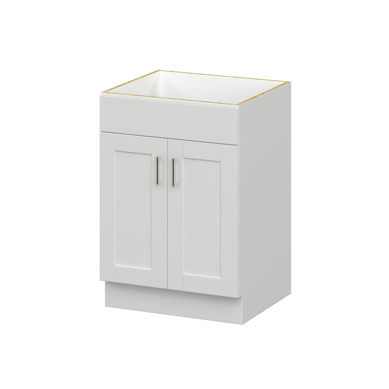 Base de meuble-lavabo MagickWoods Hudson, Blanc perle
