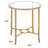 Myrtise Forged Metal Round Accent Table-1135619564