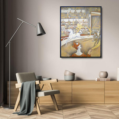"The Circus" by  Georges Seurat - Gallery Wrap Canvas Wall Art