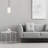 Jsamine Glass Semi Flush Mount-69377329