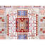 One-of-a-Kind High-Quality Hand-Knotted Blue/Gray Area Rug