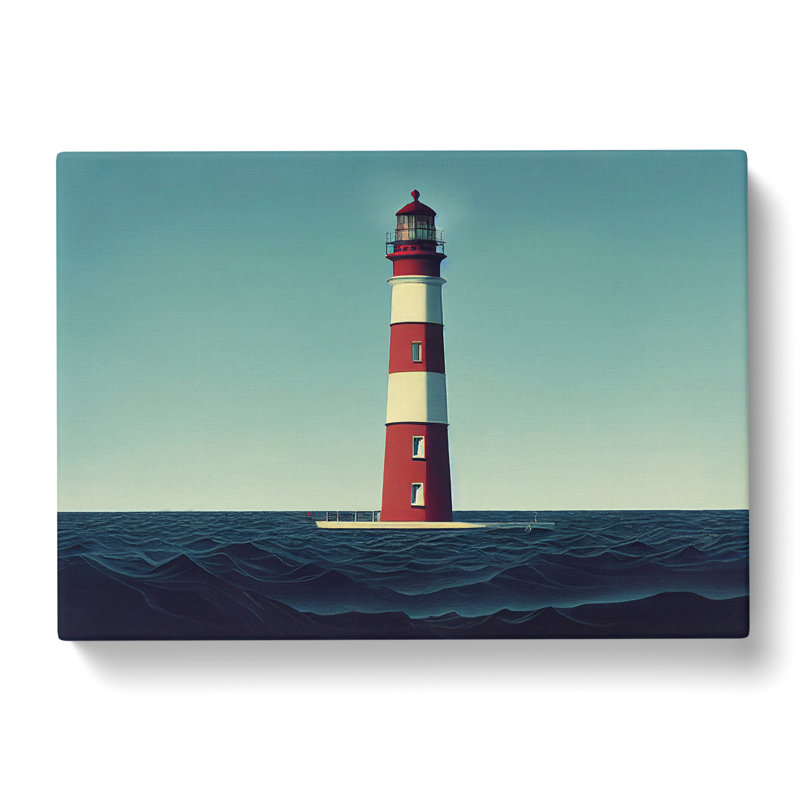 Stupendous Lighthouse - Wrapped Canvas, 40cm H x 60cm W x 3cm D