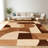 Simple and geometric art carpet, soft and easy to maintain, suitable for multiple scenarios, universal for home and commercial spaces, indoor soft furnishing carpet-391350567