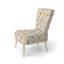 Chaise d'appoint rembourrée Nomadic Whispers Boho
