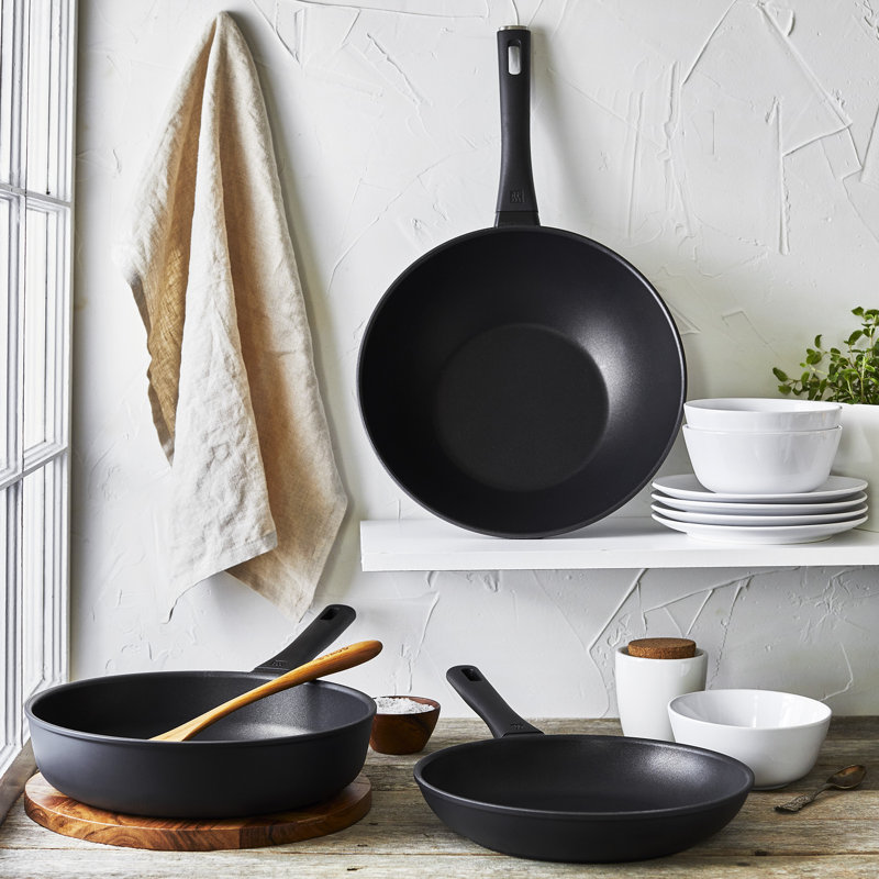 Zwilling Madura Plus Forged Nonstick 3-pc Fry Pan Set