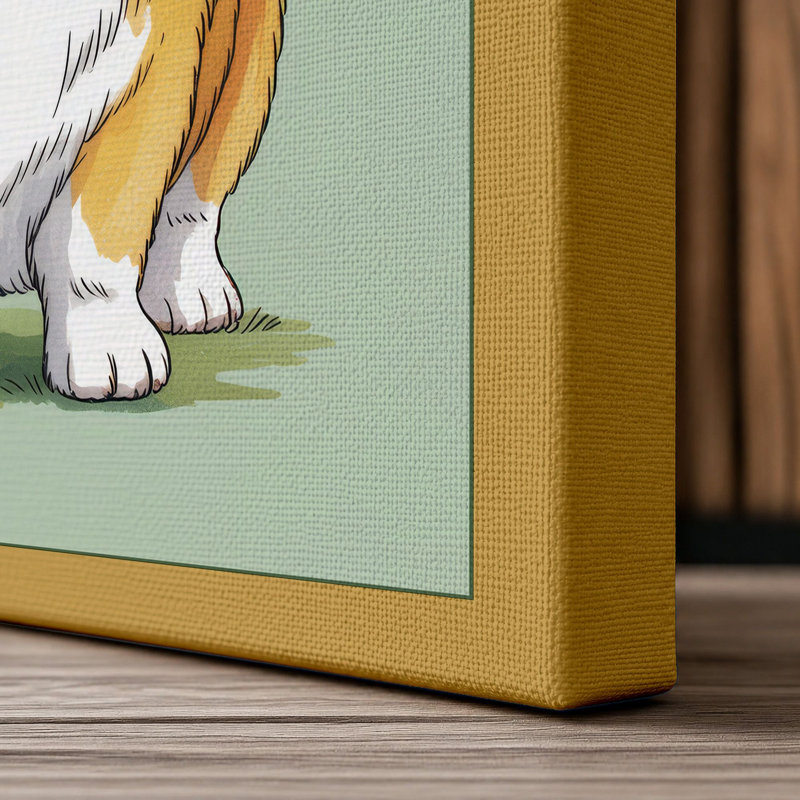 Print, 30x20 - 76.2 x 50.8 cm, Ochre Border