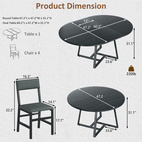 Dimensions du produit