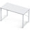 Djellona Metal Base Writing Desk
