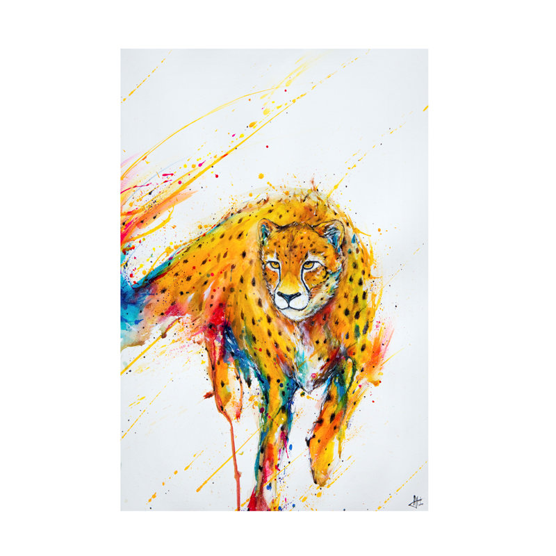 Art sur toile Marc Allante Atalanta, H 32 po x l 22 po