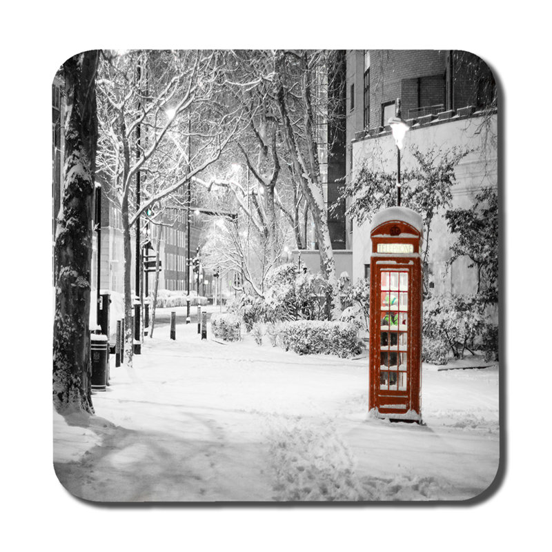 Square 6 Piece Coaster Set