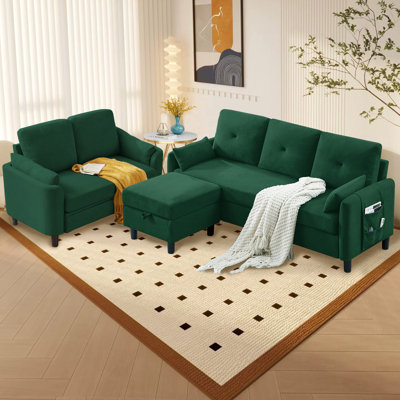 Sitaram 3 - Piece Living Room Set by Ebern Designs