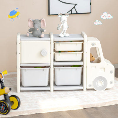 Tillamook Zoomie Kids Toy Organizer with Bins by Zoomie Kids