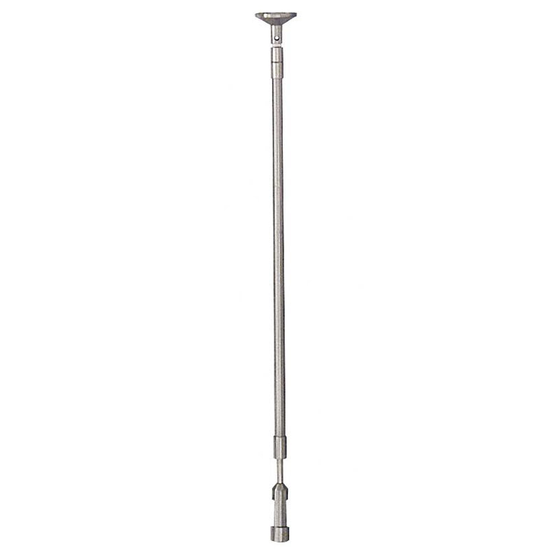 Kacey-Jane Telescoping Standoff, Brushed Nickel, 16"