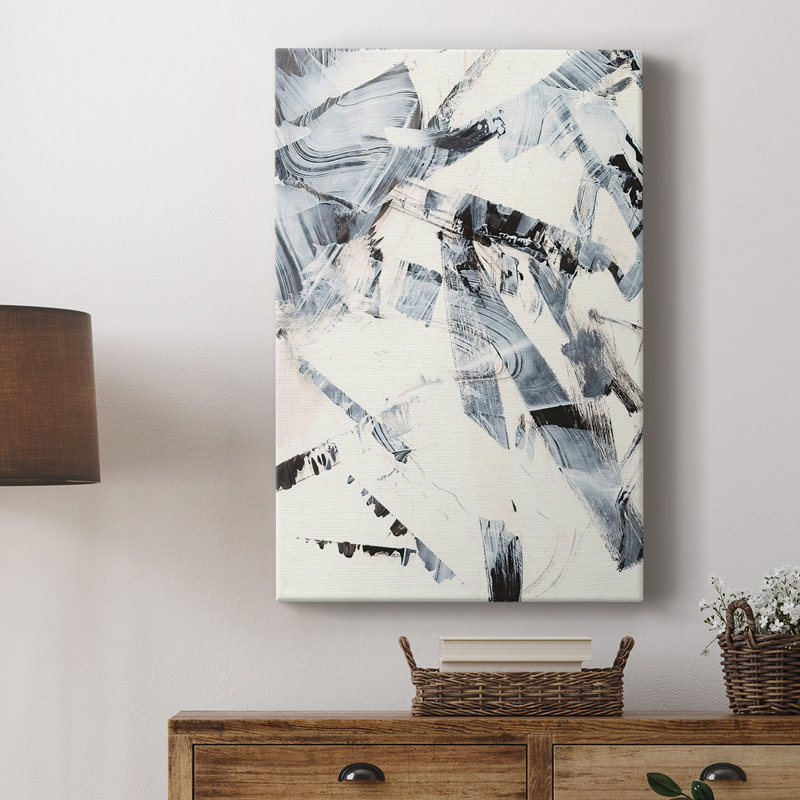 Fracture de glace I - galerie Cavas sur mesure, H 36 po x l 24 po